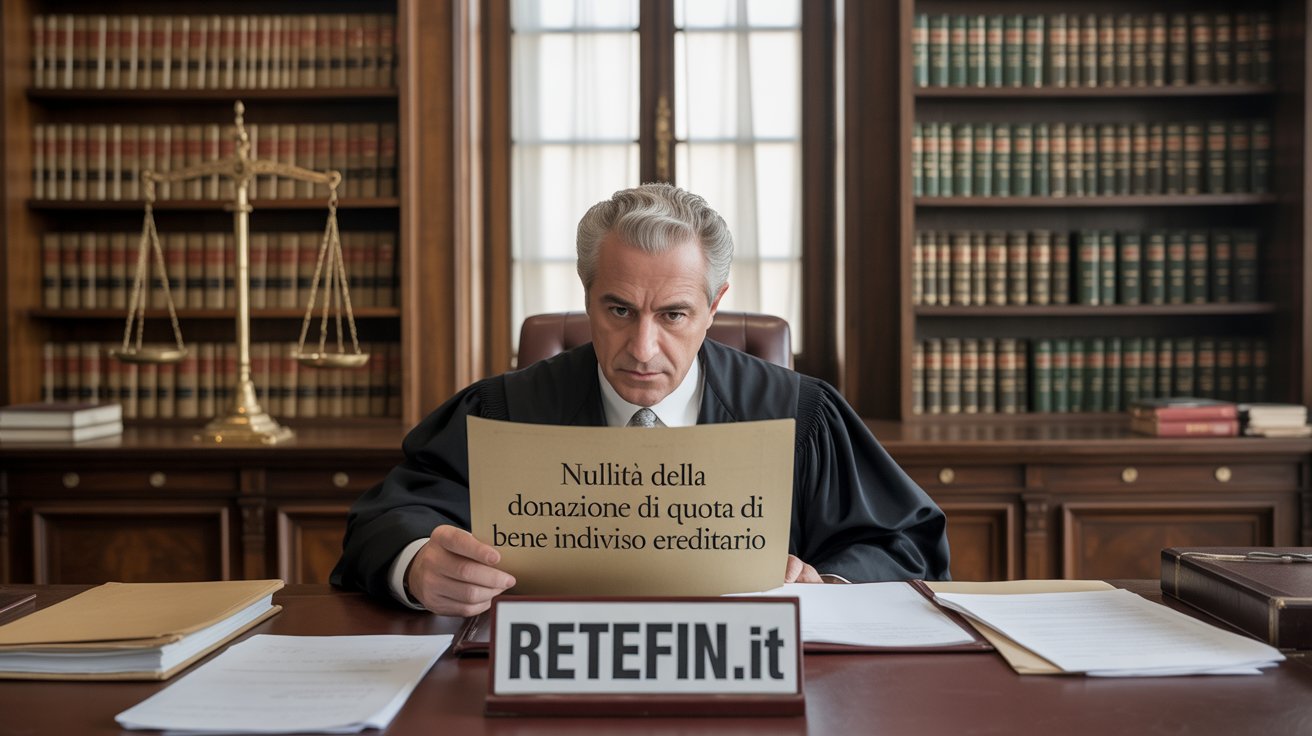 La Nullità della Donazione di Quota di Bene Indiviso Ereditario: Analisi e Impatto della Sentenza delle Sezioni Unite n. 5068/2016 – #Retefin – Retefin – #Finsubito – Finsubito – #Adessonews
