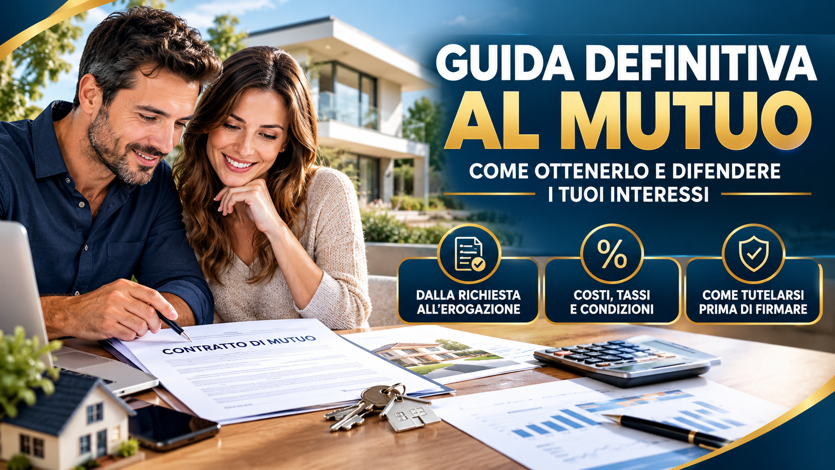 Guida Definitiva al Mutuo: Il Processo Completo per Ottenerlo e Come Tutelarsi dalle Banche